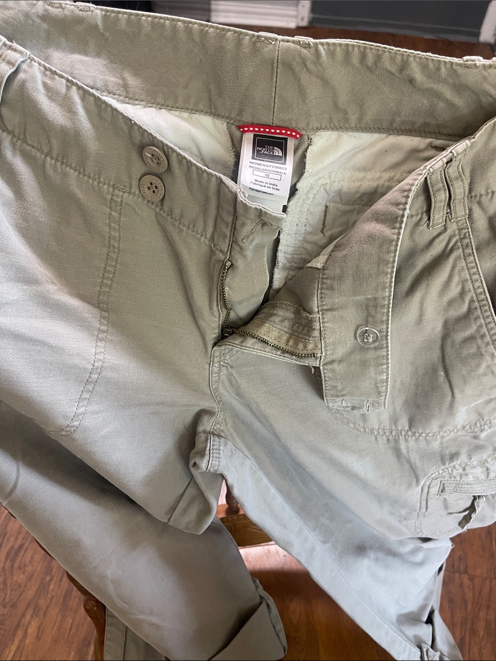 North Face cargo adjustable pant